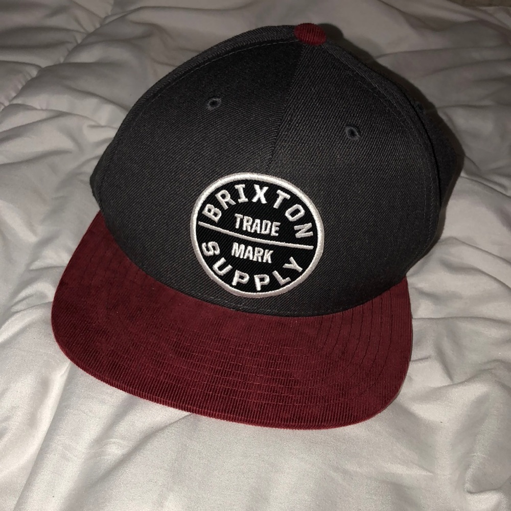 brixton snapback hat